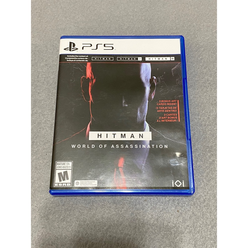 Hitman World of Assassination Sony PlayStation 5 PS5 2023 Stealth Action Game